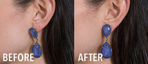 Earring Lifters for Stretched Earlobes - Wonderbacks
